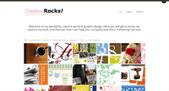 Desktop Screenshot of creativerocks.biz