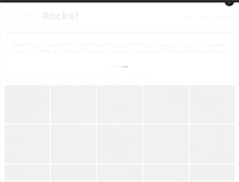 Tablet Screenshot of creativerocks.biz